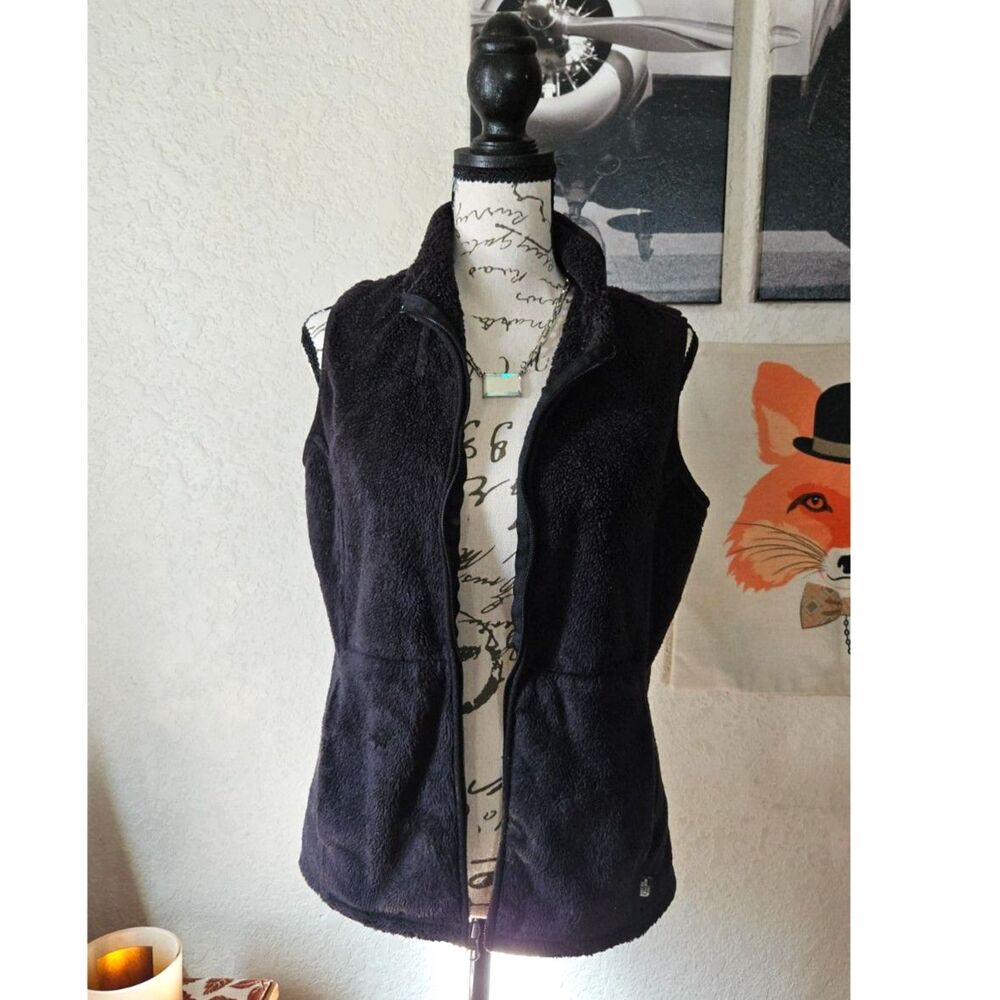 The North Face Fleece Vest Black Women's Small